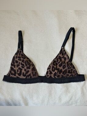 Dolce & Gabbana Leopard Triangle Bralette